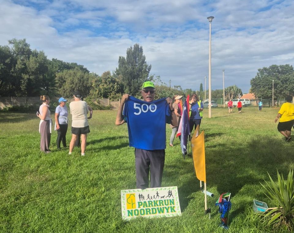 WhatsApp Image 2026-05-08 at 08.47.21 Manfred Peters at his 500th Parkrun